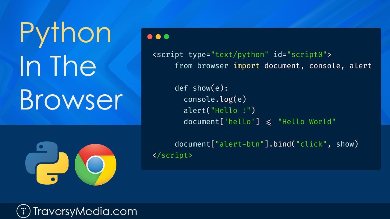 Python In The Browser - Brython Crash Course