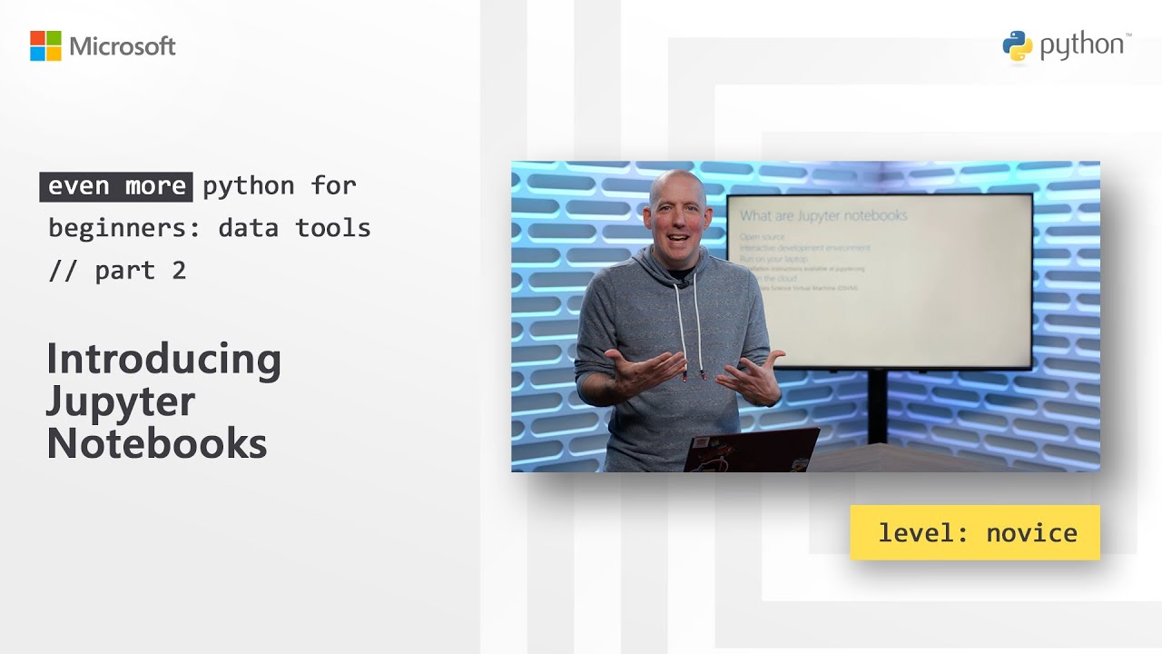 Introducing Jupyter Notebooks | Even More Python For Beginners - Data ...