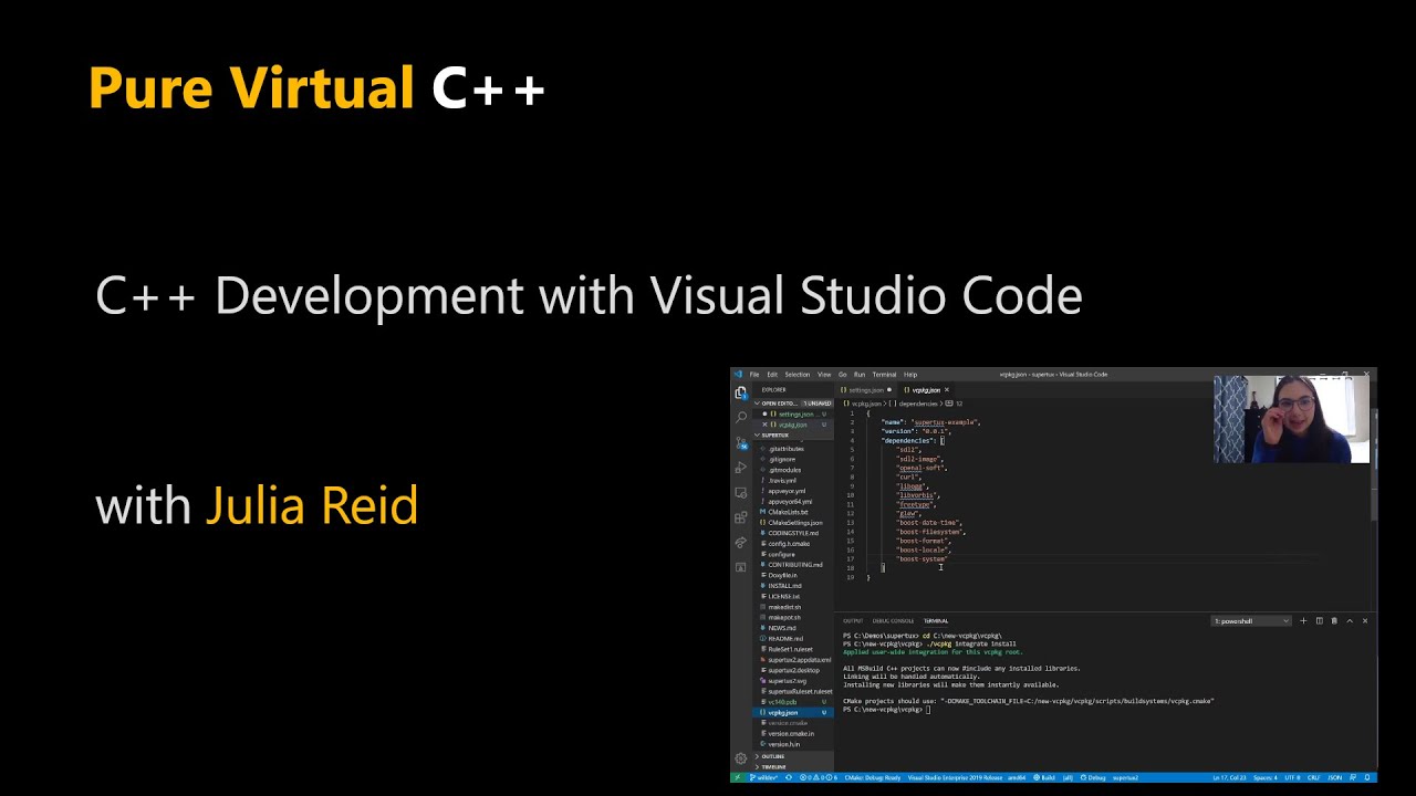 c in visual studio code