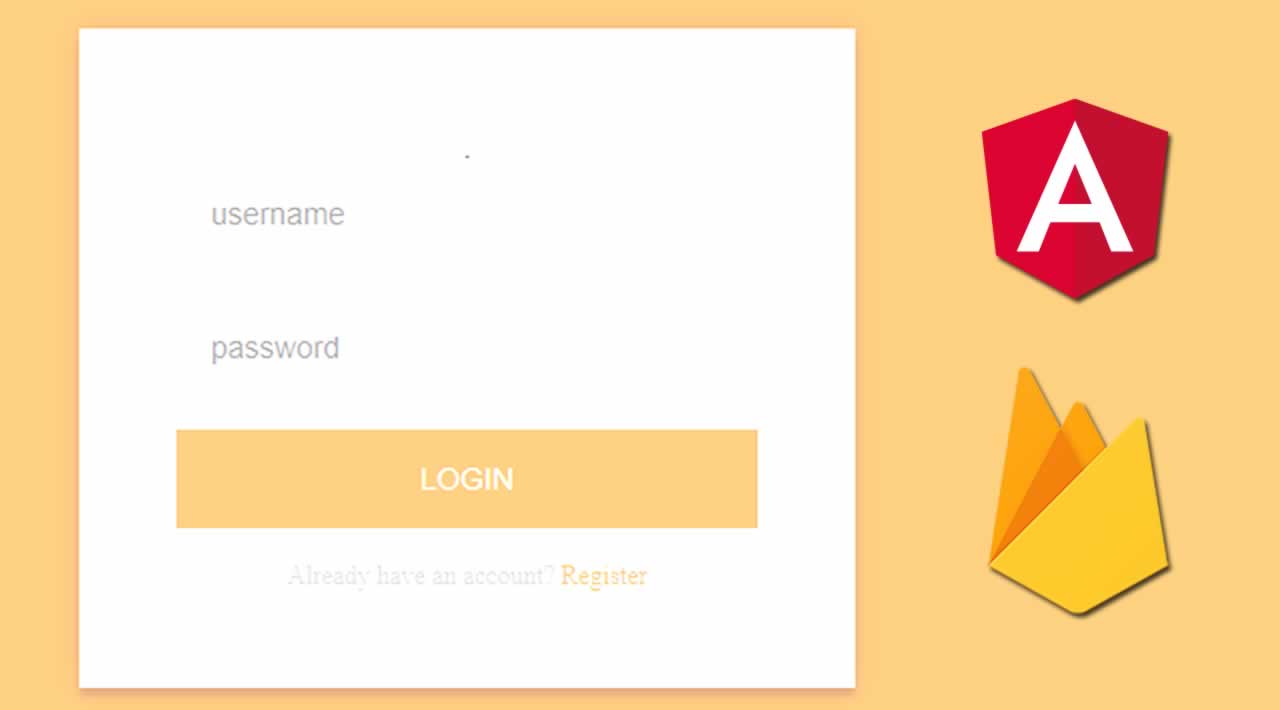 How to Create Login page with Firebase and Angular 
