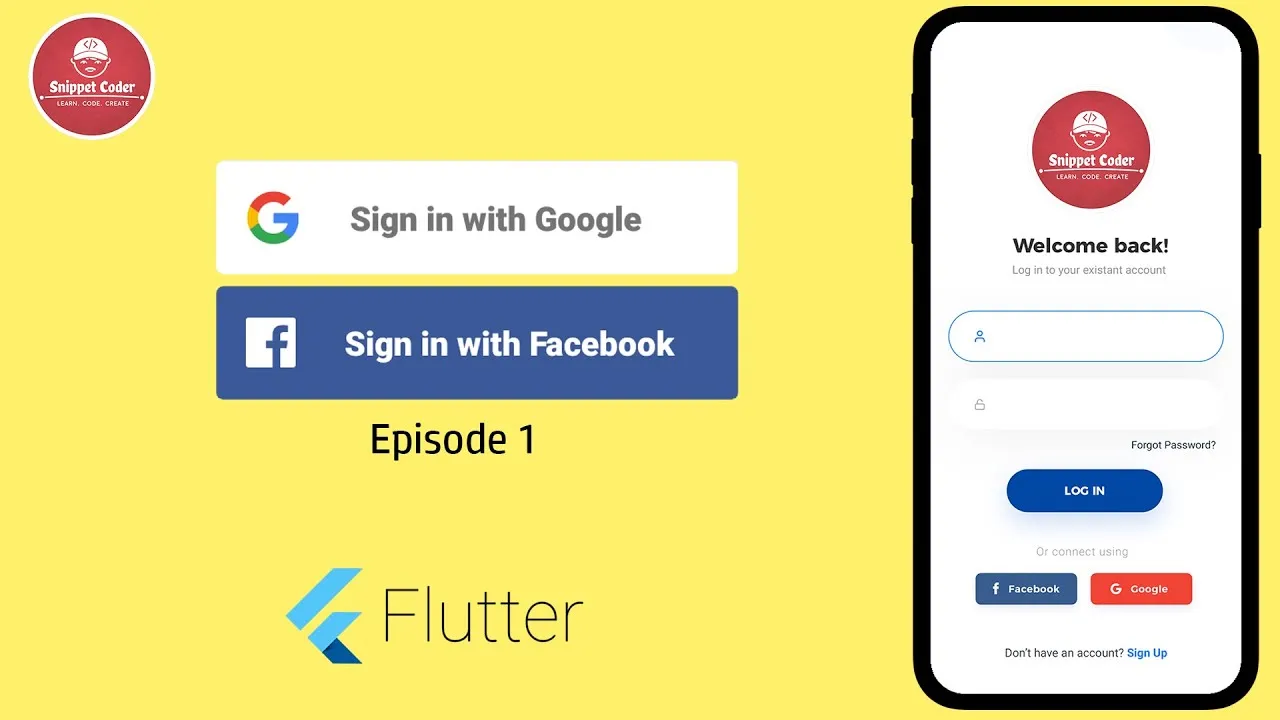 Flutter - Google Sign-In - Social Login Series - EP 01