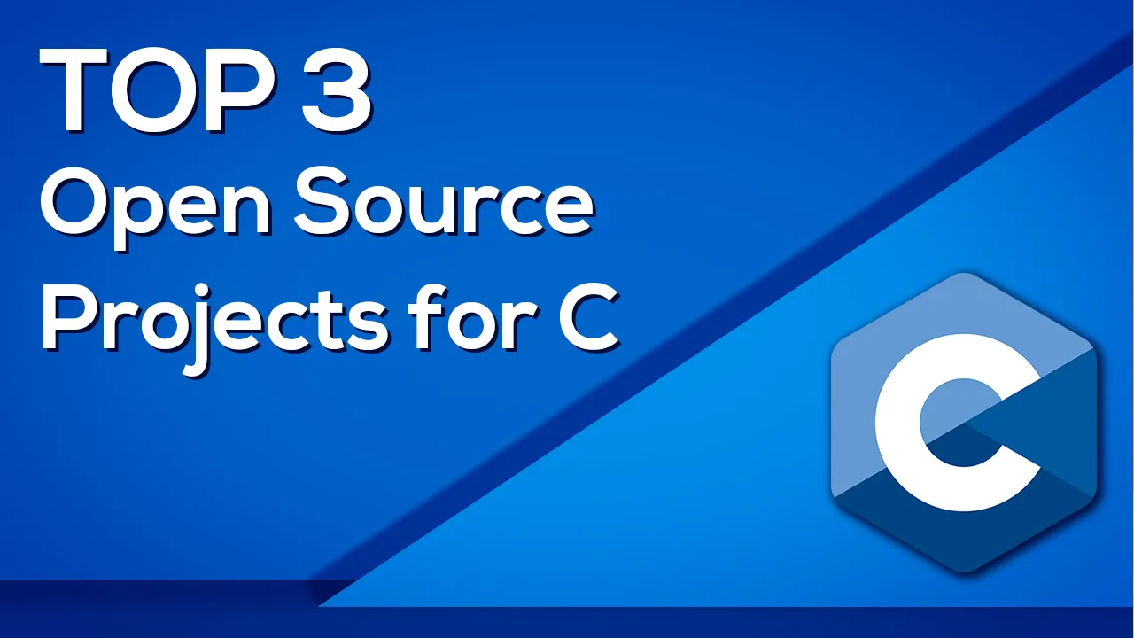 Top 3 Open Source Projects for C for beginners