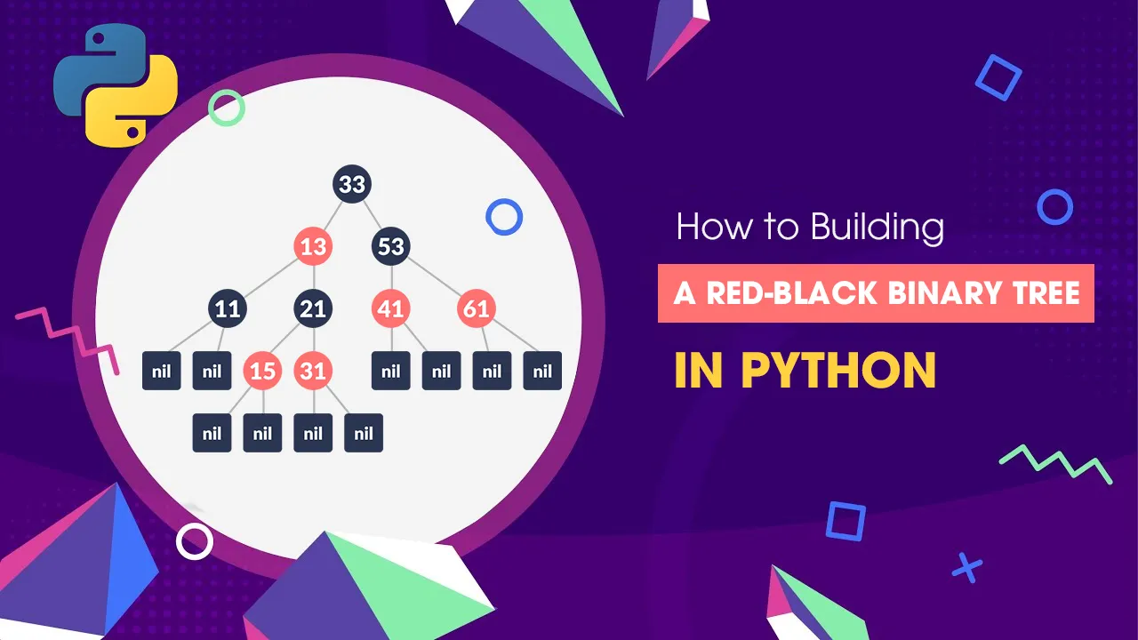 How to Building a Red-Black Binary Tree in Python