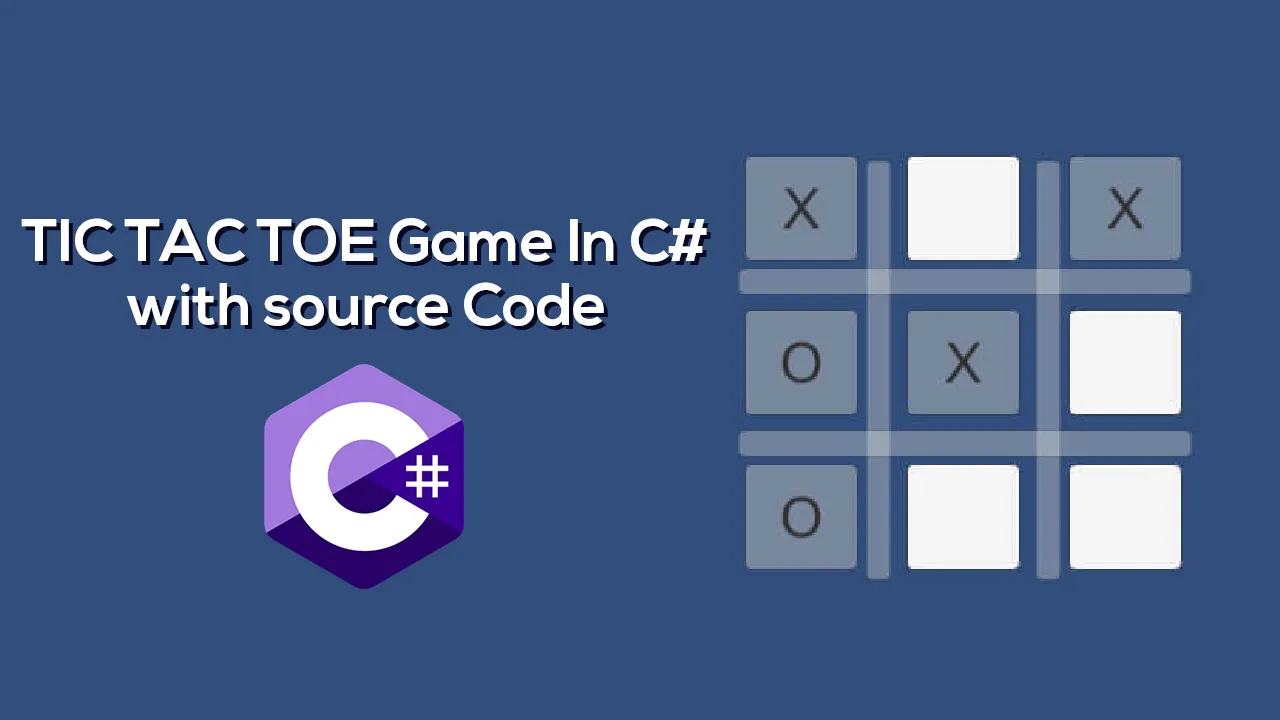 Tic Tac Toe Game In C With Source Code