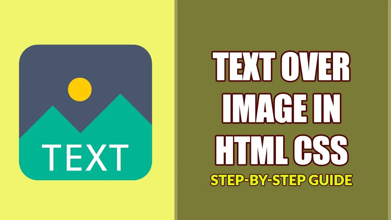 how to position text next to an image in html