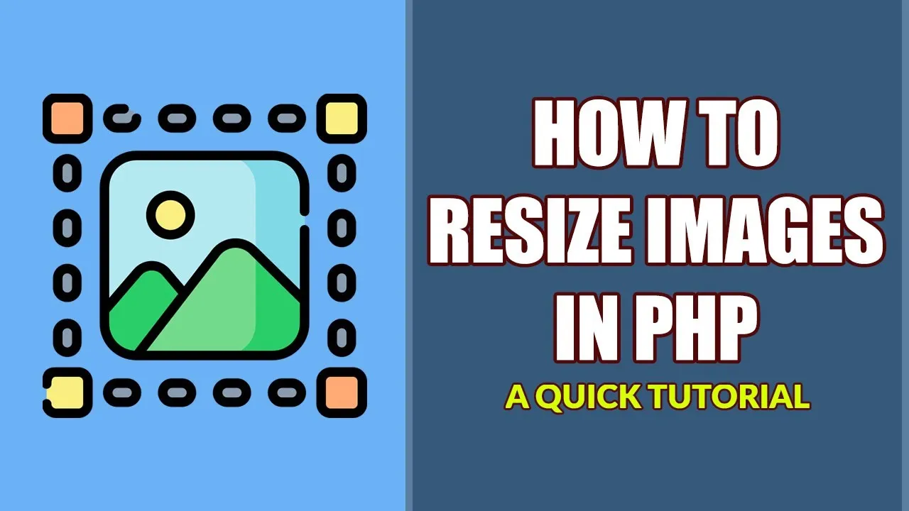 PHP Tip: How to Resize Images With Just 4 Lines of Code!