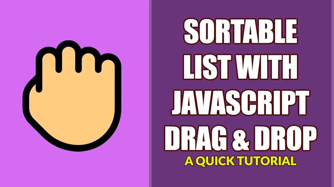 how-to-create-drag-and-drop-sortable-list-with-vanilla-javascript