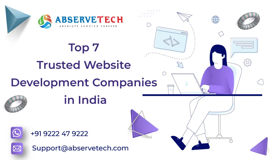 Top 7 Trusted Website Development Companies In India