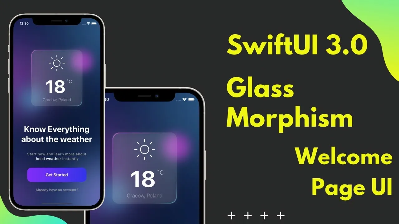 How to Create a Stylish GlassMorphism Effects Using SwiftUI 3.0