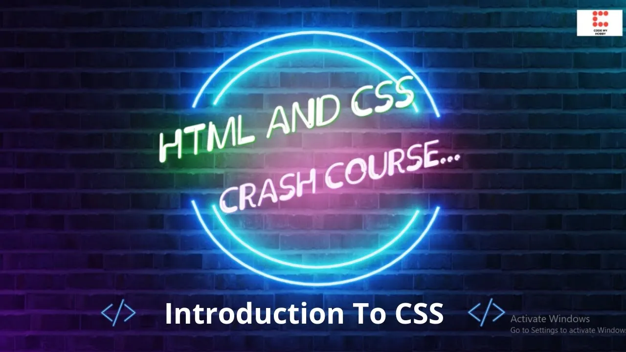  Introduction to CSS - HTML And CSS Crash Course