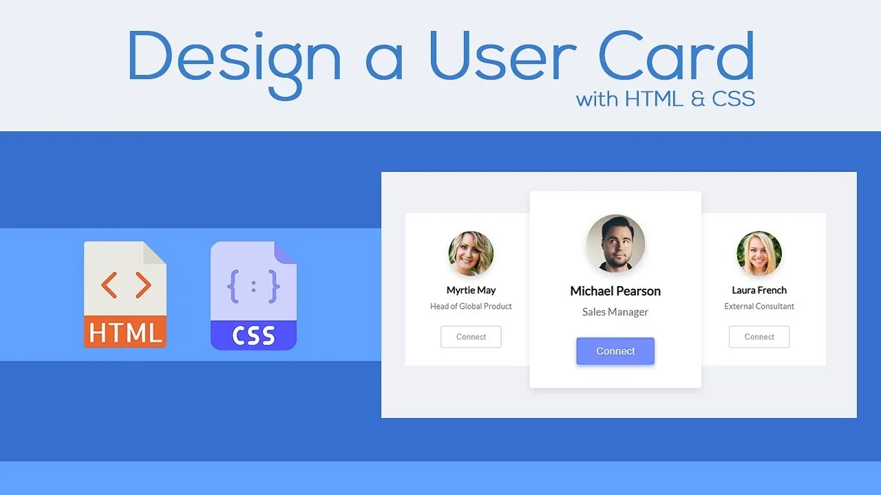 Easy How to User Card Design Using CSS