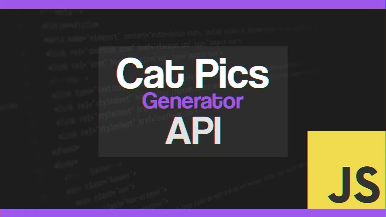 Mastering JavaScript API Project: Cats Pics Generator API