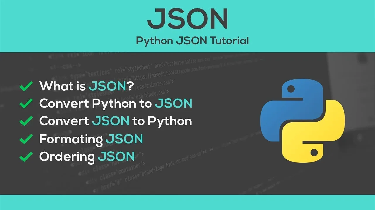 Mastery Python JSON: Working with JSON Data using the json Module