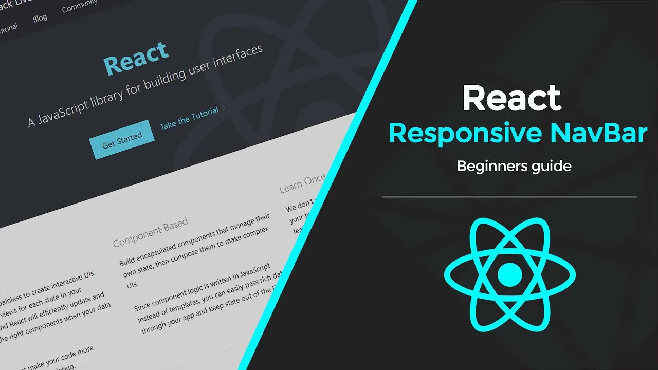 How to Create A Navigation Bar in React For Beginner