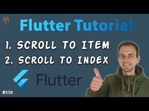 Scroll to any Index/Item in the ListView in Flutter
