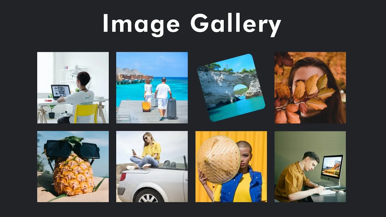 How to Create Responsive Images Gallery with CSS Grid Layout