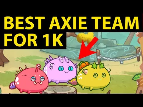 How to Build the Best Team in AXIE INFINITY TEAM For Only $1500