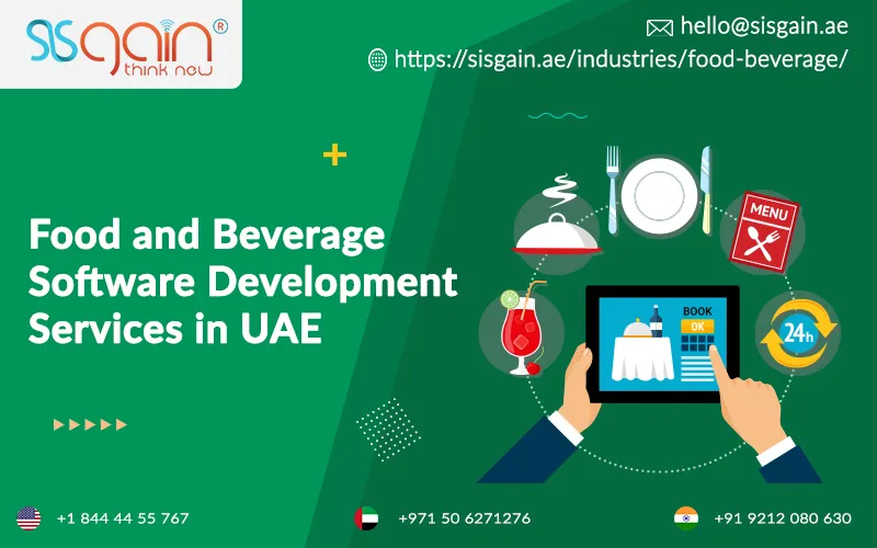 Food & Beverages Software Development in UAE SISGAIN