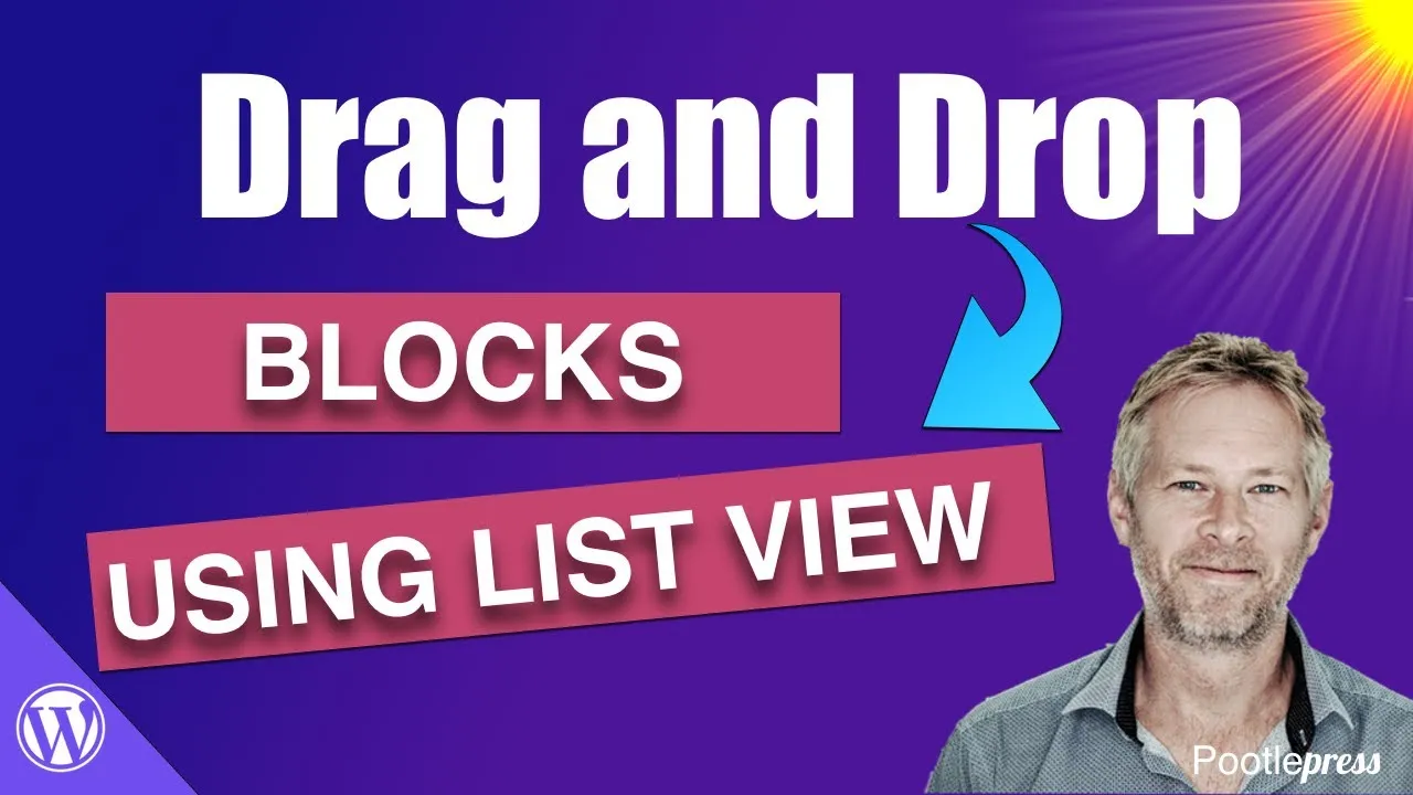 How to Drag and Drop Page Blocks using List View 