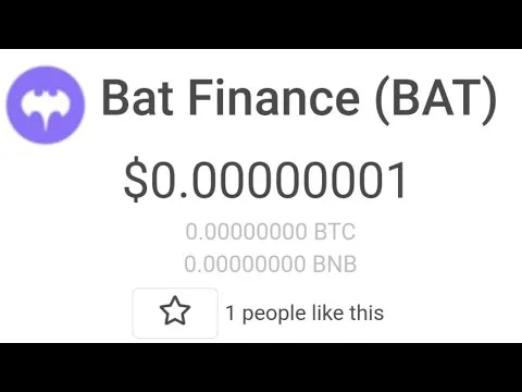 Instructions to buy Bat Finance (BAT) Crypto/Token IN PANCAKESWAP