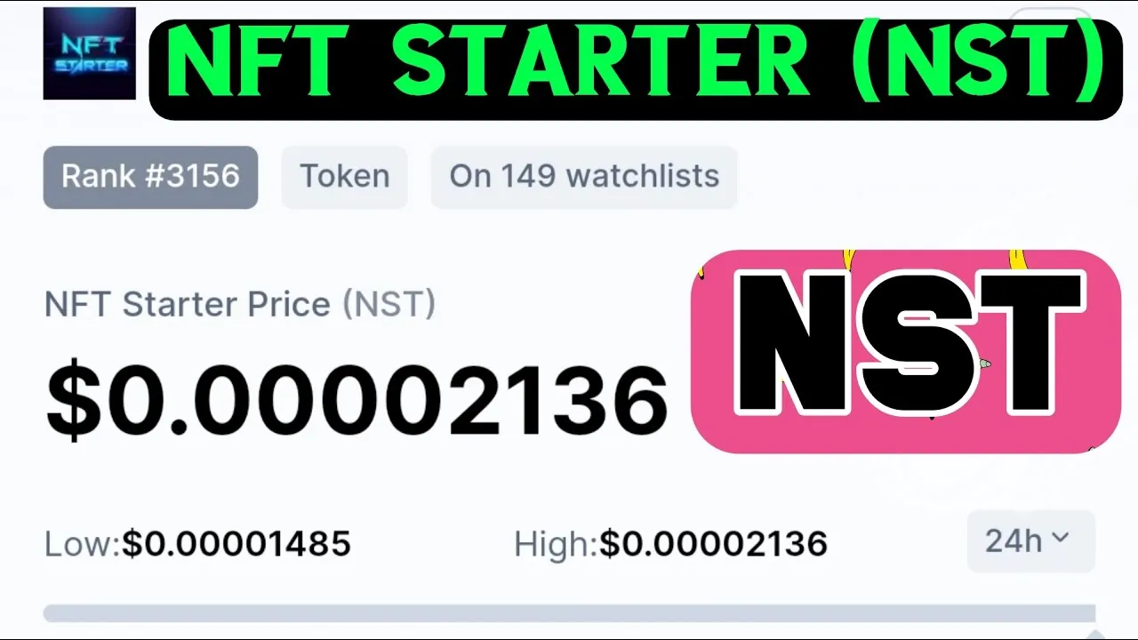 Instructions to buy NFT Starter (NST) Crypto/Token IN PANCAKESWAP 