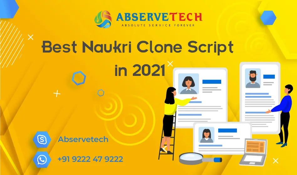 Best Naukri Clone Script in 2021 - Abservetech