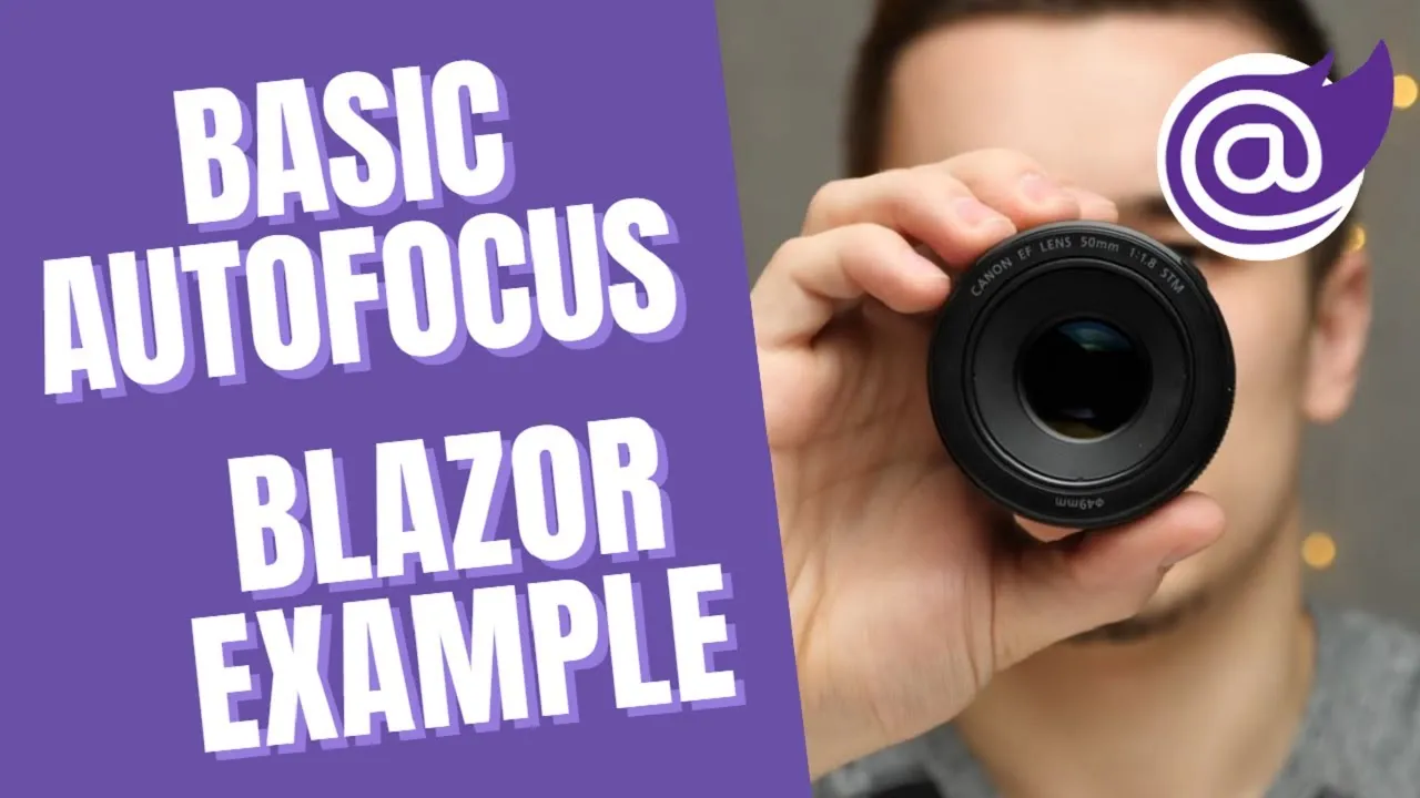 How to Basic HTML Tag Auto Focus Example in Blazor
