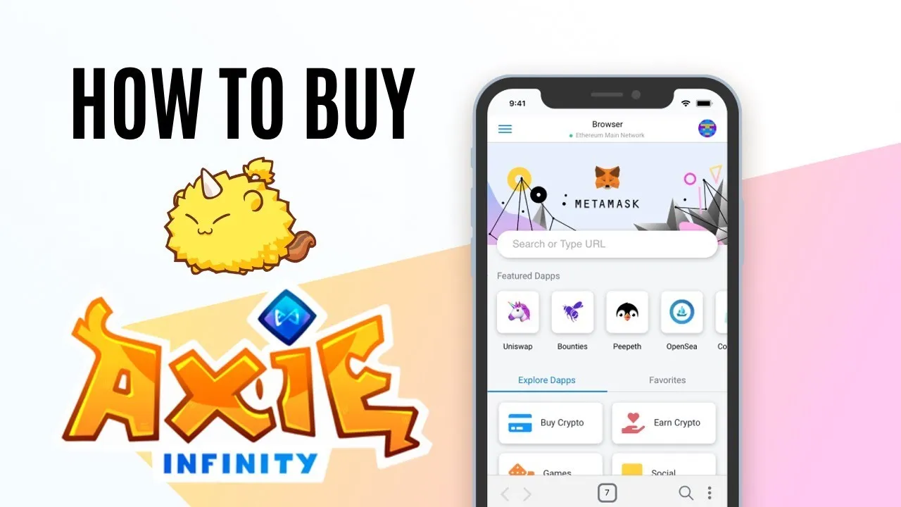 Simple and Easy Way to Buy Axie infinity (AXS) Tokens on MetaMask