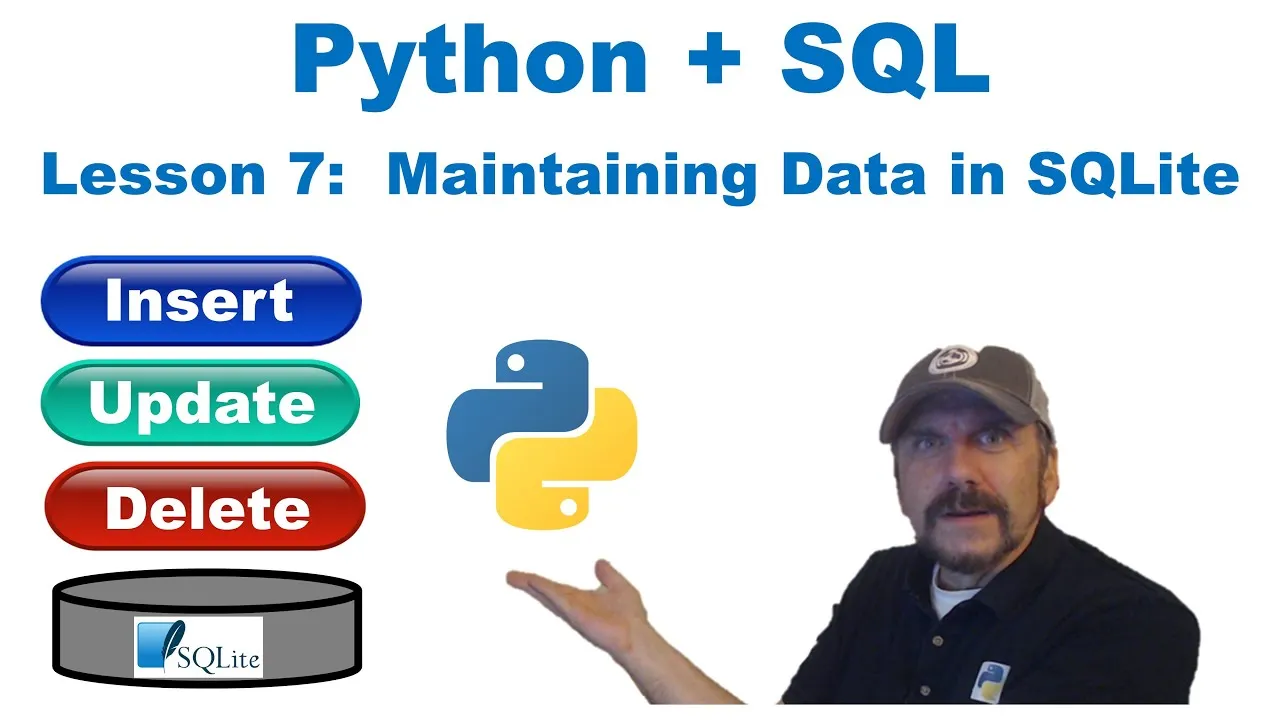 Maintaining Data in SQLite with Python