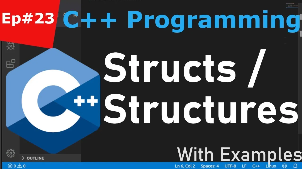 C++ Tutorial: Structs / Structures with Examples