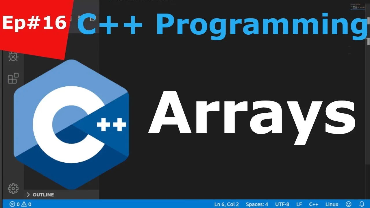 C++ Tutorial: Arrays Introduction for Beginners