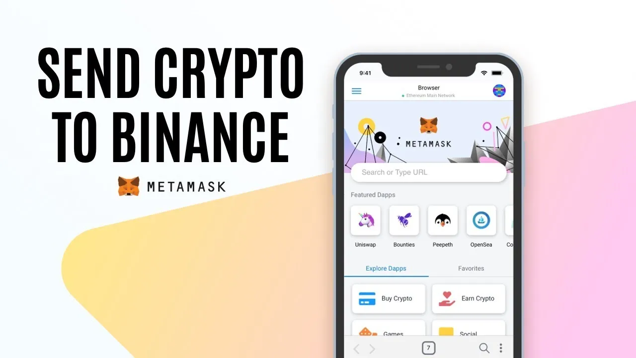 How to Cryptocurrency Transfer from MetaMask to Binance (2 Minutes)