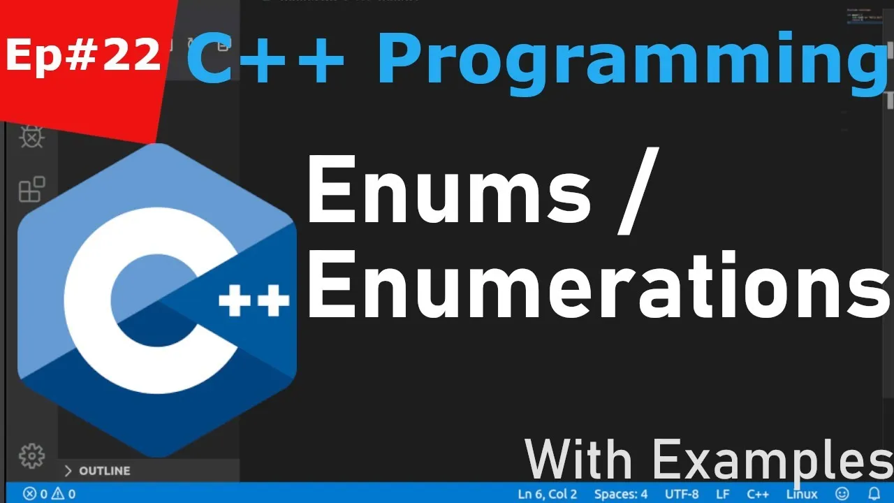 C++ Tutorial: Enums / Enumerations with Examples