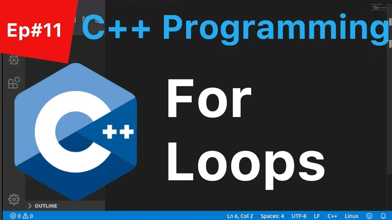 C++ Tutorial: For Loops
