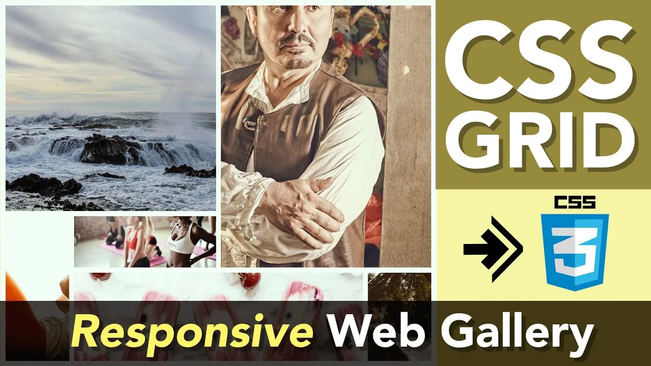 How To Use CSS Grid Responsive Image Gallery