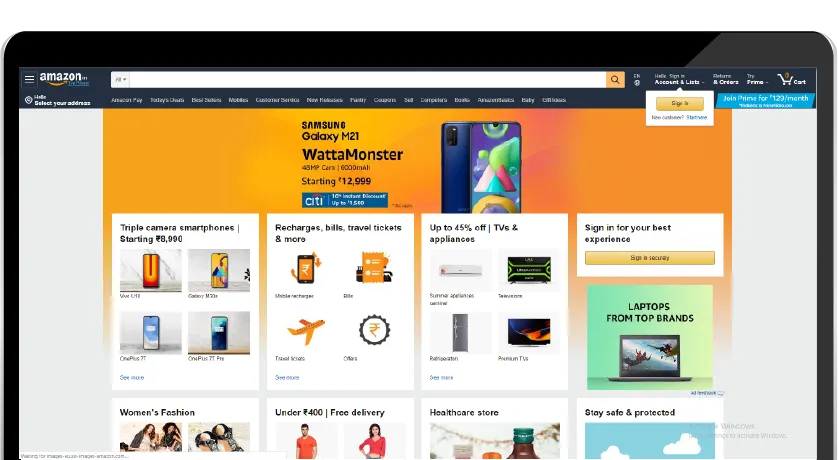 How to Make a Website Like Amazon: Tech Stack, Costs, Features