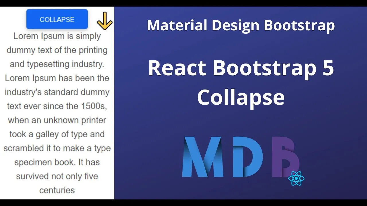 Introduction To React Material Design Bootstrap 5 - Part 4