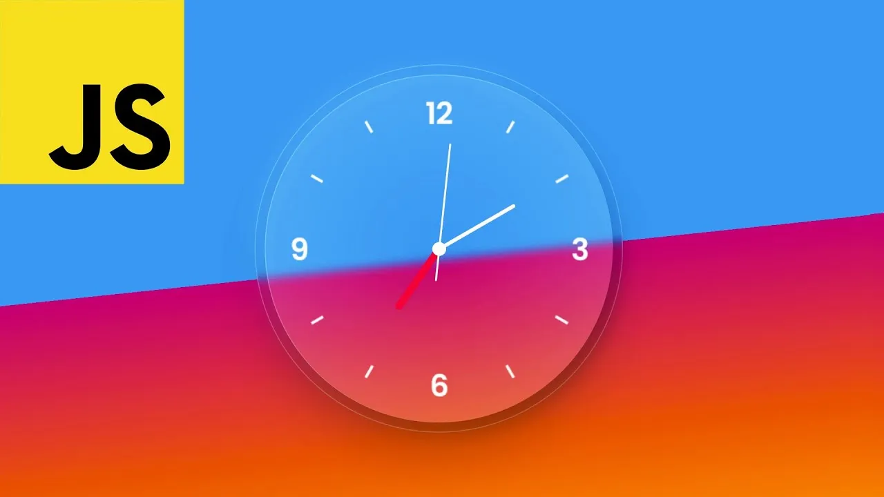 How Create a Clock App from scratch with Vanilla JavaScript