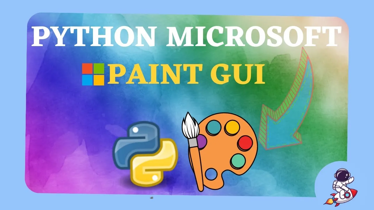 Python Microsoft Paint Gui using Tkinter | Completed portfolio Project