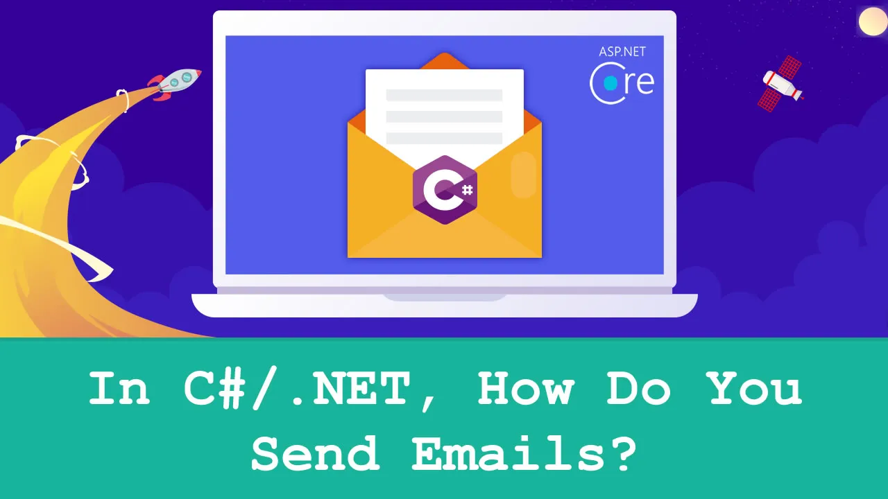 send emails in c#