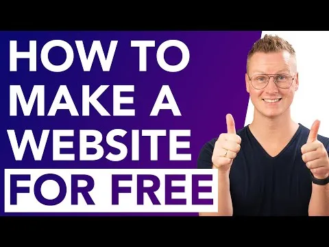 Creating Make A Website 100% For Free - FOR BEGINNERS 
