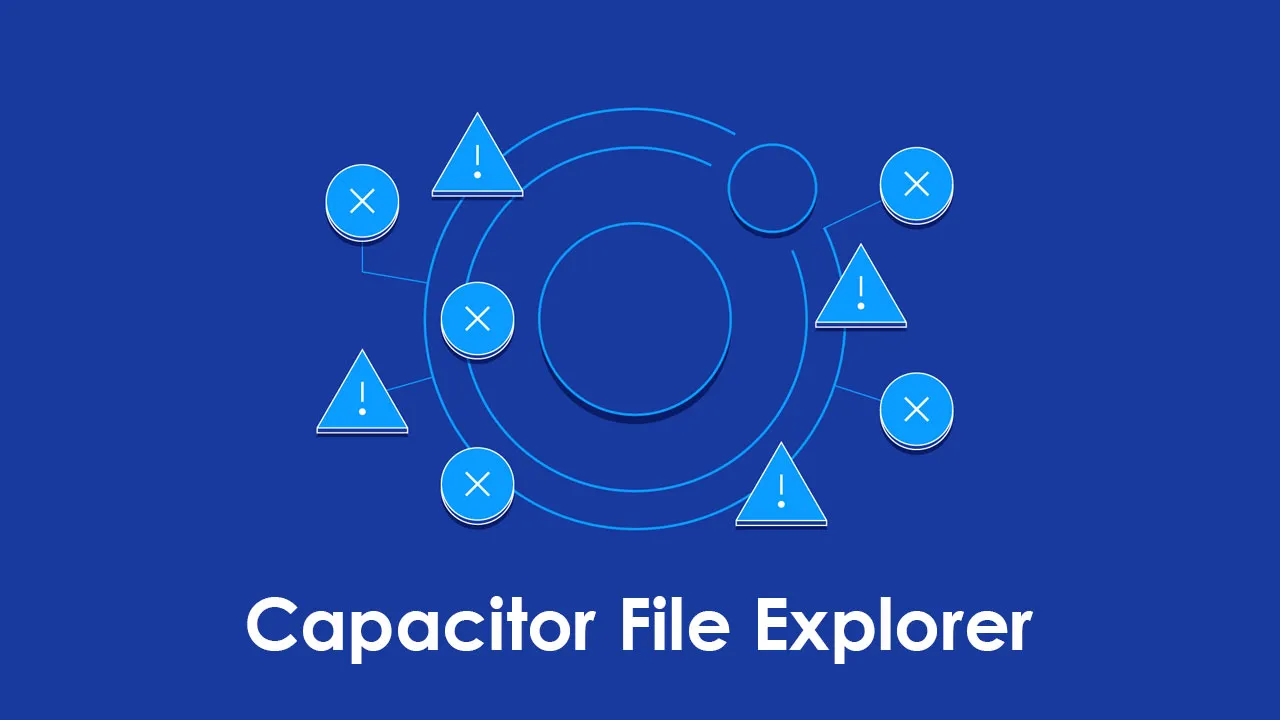 Capacitor File Explorer with Ionic Angular