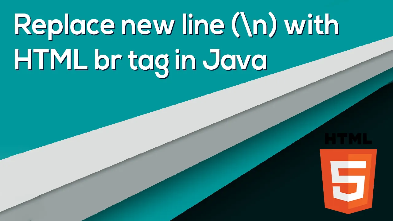 how-to-replace-new-line-n-with-html-br-tag-in-java