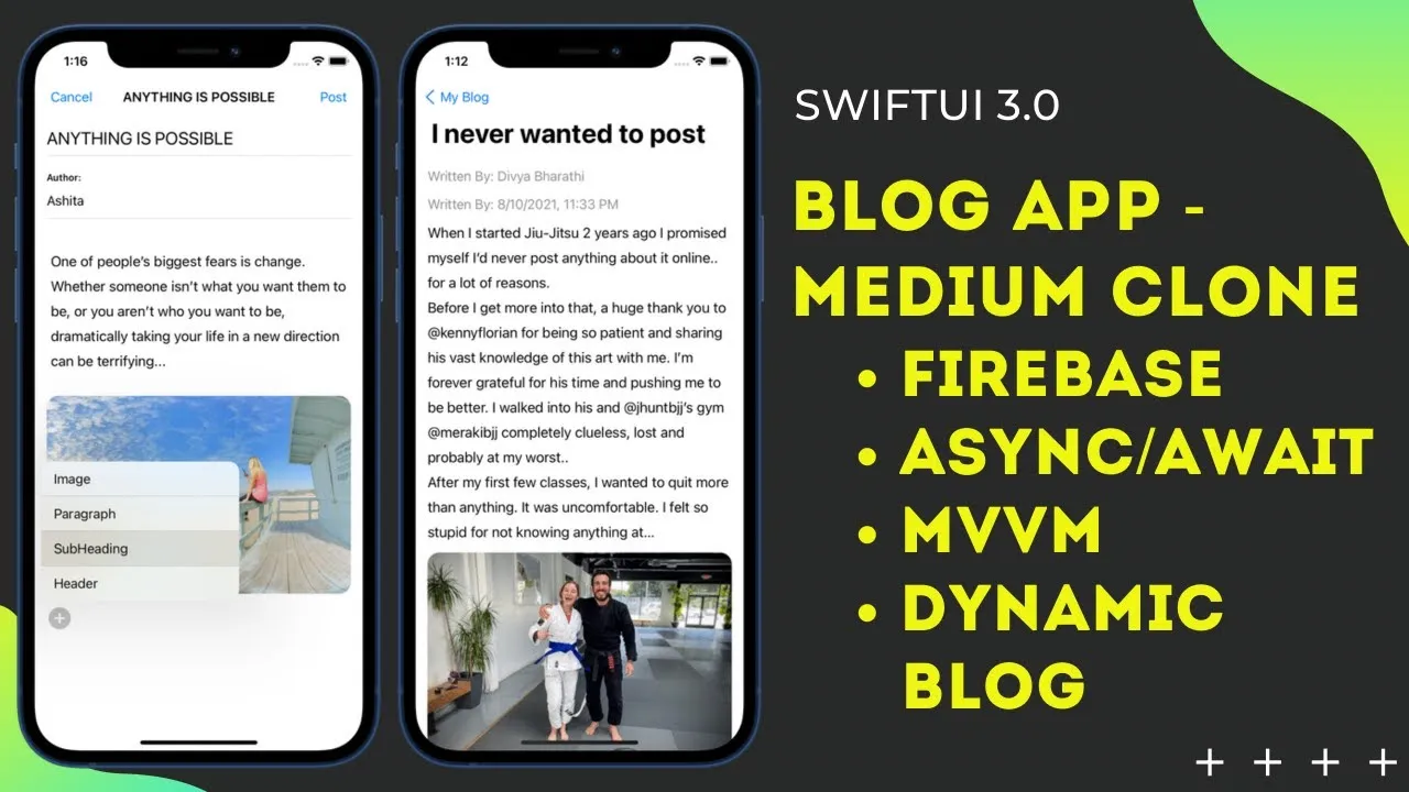 How to Create a Blog App With Firebase And MVVM Using SwiftUI 3.0