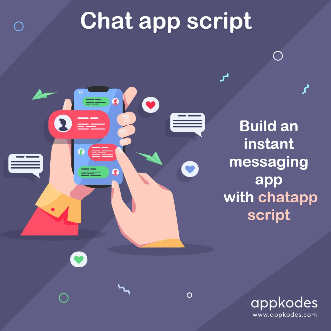 Build an instant messaging app with chat app script