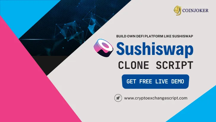 Turn on Sushiswap Clone Script To a High Performance DeFi Exchange