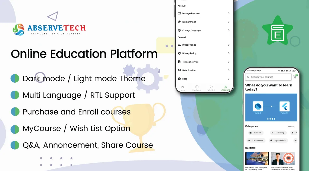 Udemy Clone | Lynda Clone | Coursera Clone - Abservetech