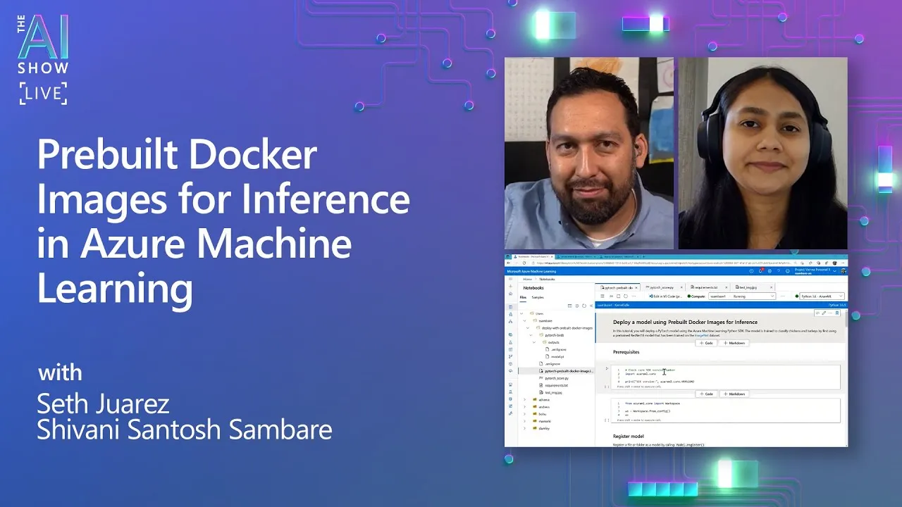 Prebuilt Docker Images for Inference in Azure Machine Learning