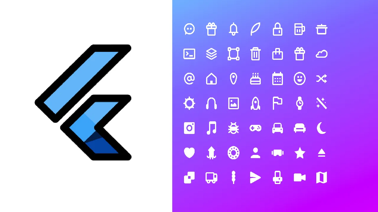 Feather Icons SVG for Flutter | Display Icons as SVG Images