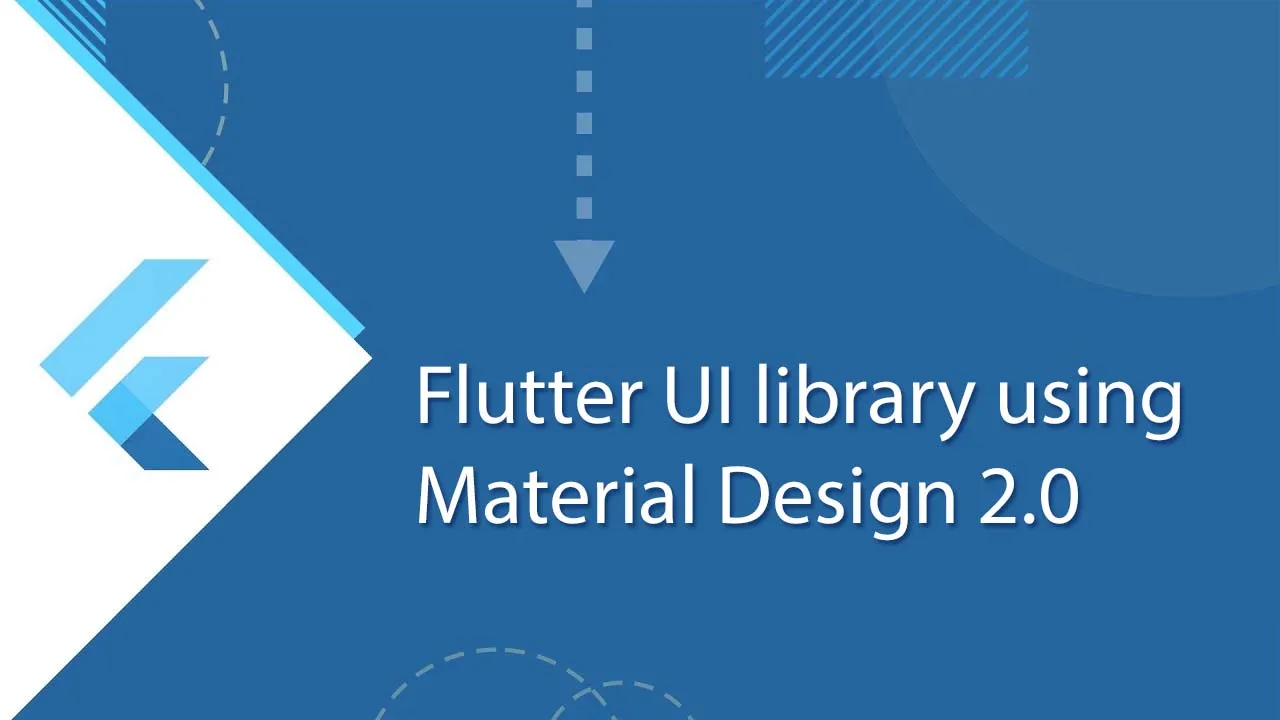 Flutter UI library using Material Design 2.0